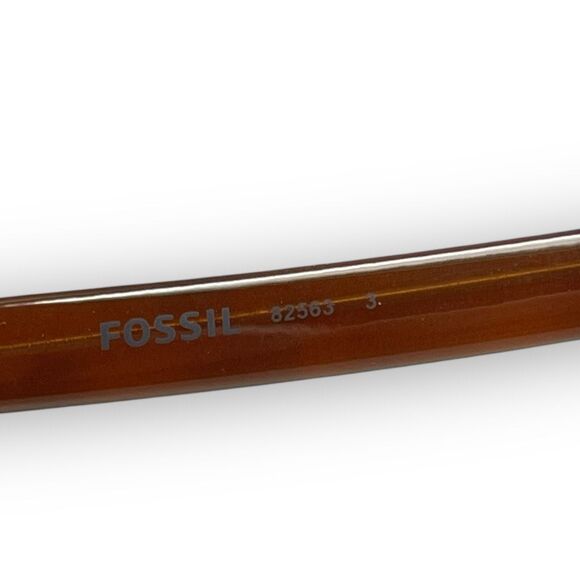 Fossil Butterfly Oversized Sunglasses Tortoise Shell Classic Brown Gradient Lens - Picture 9 of 10